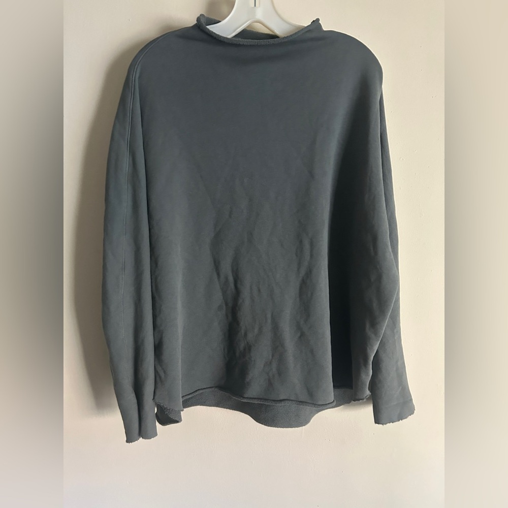 Frank & Eileen Effie Funnel Neck Capelet Sweatshirt